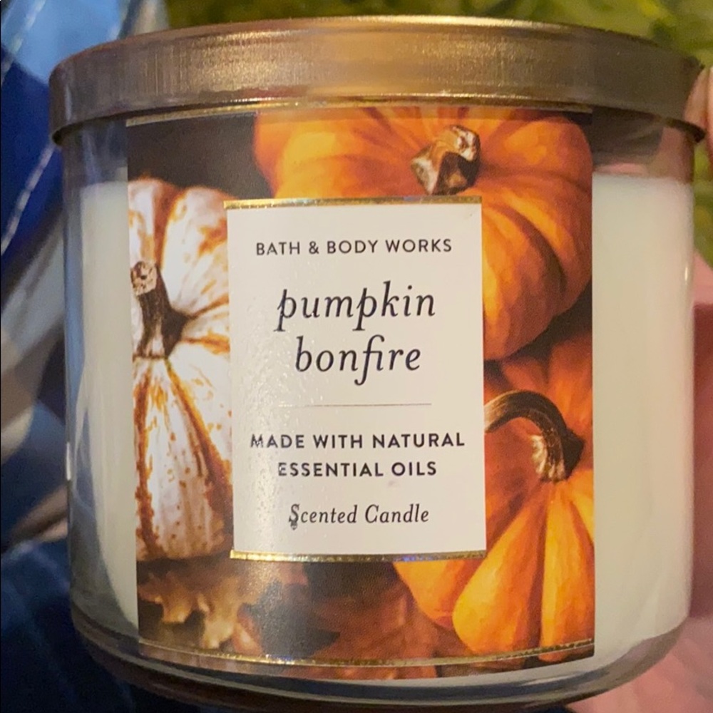 Pumpkin Bonfire Candle